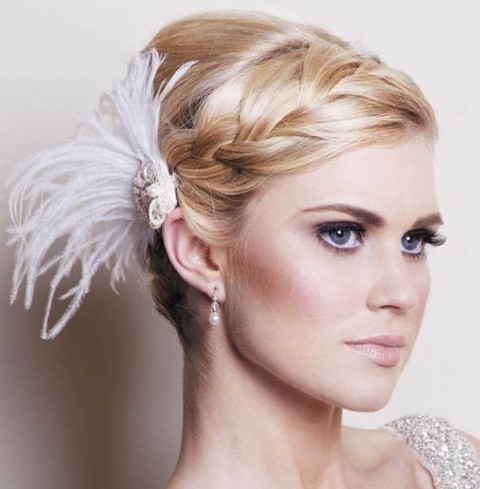 penteado de noiva em cabelo curto