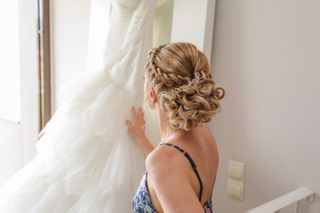 inspiração penteado noivinha casamento no campo