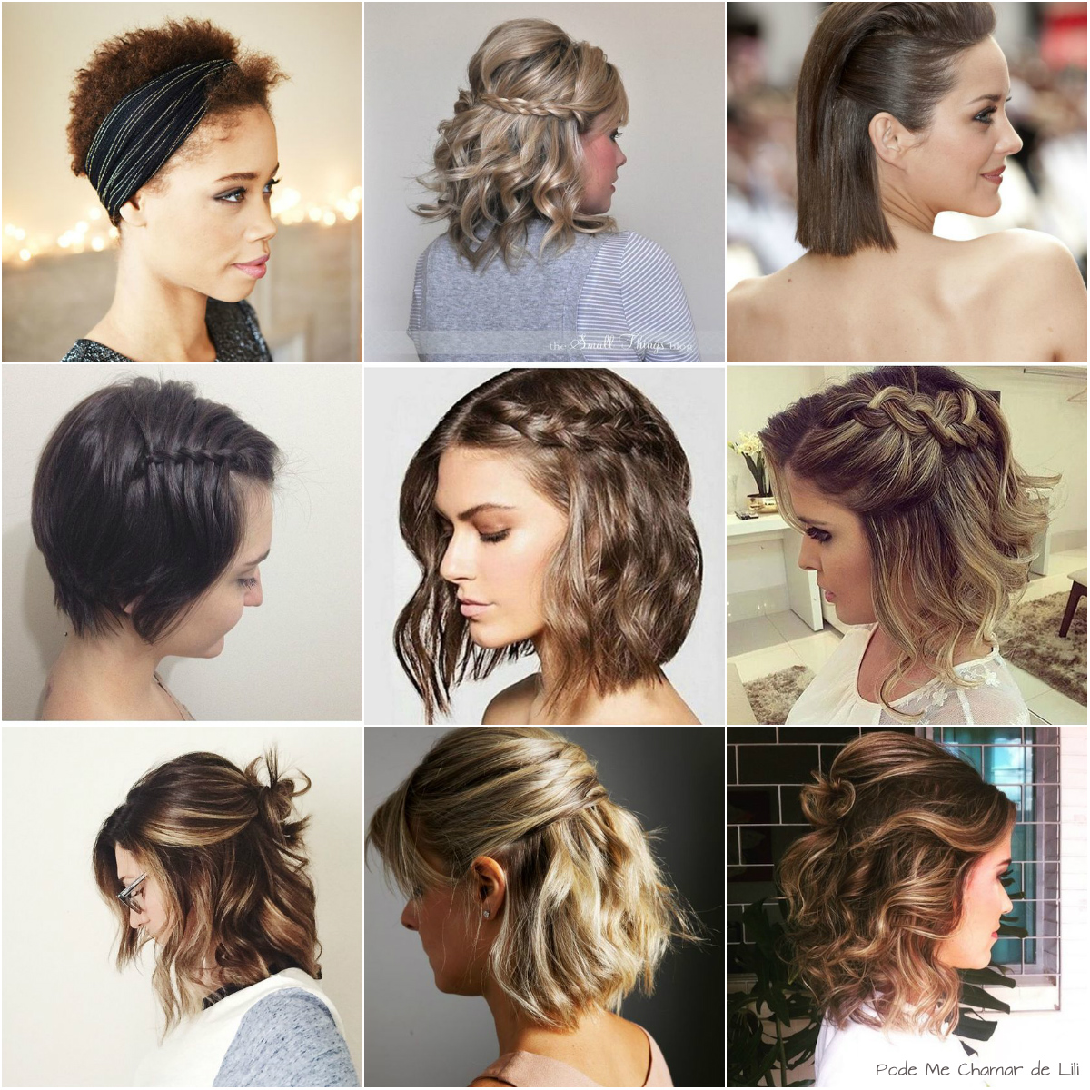 penteado chanel ondulado