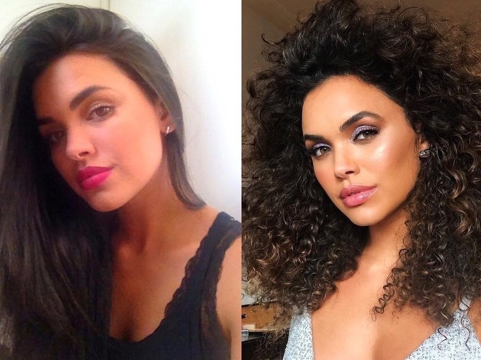 penteado para cabelo curto e ondulado