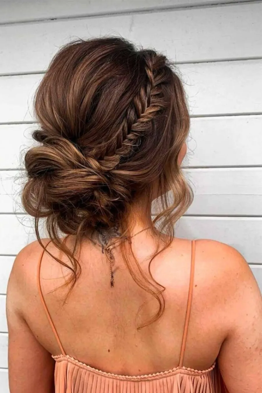 penteado para casamento cabelo médio