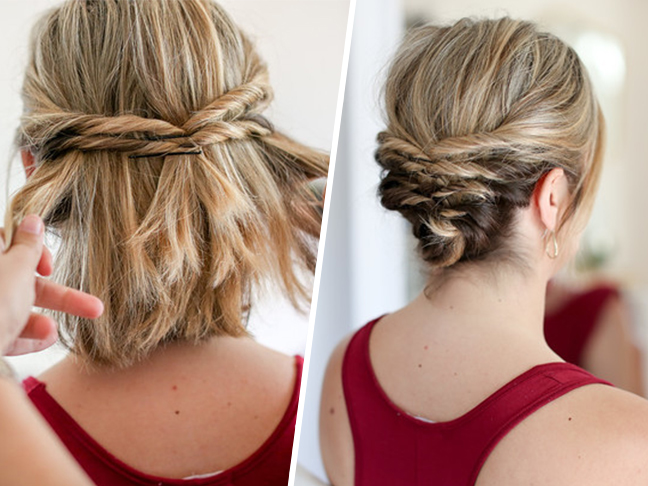 penteado para casamento cabelos curtos