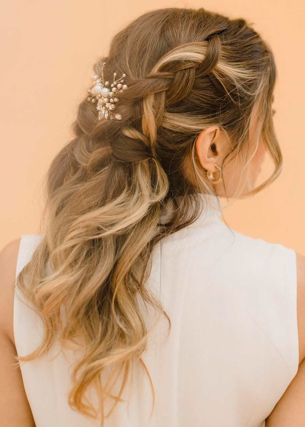 penteado para casamento no campo