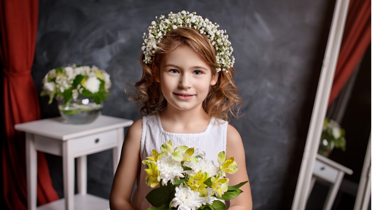 penteado para daminhas