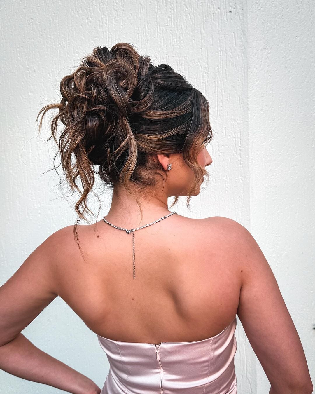 penteado madrinha formatura