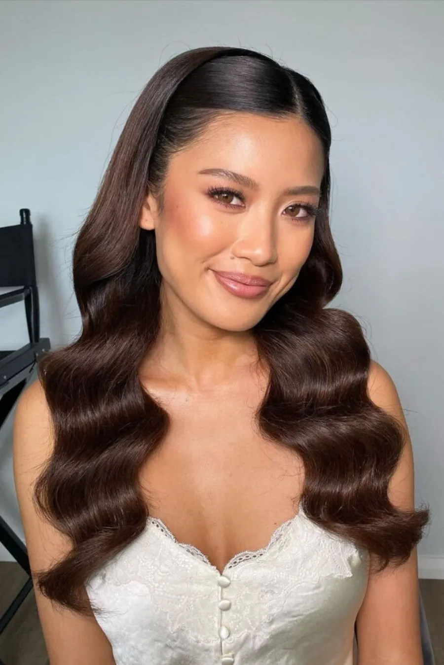 penteado para madrinha cabelo solto