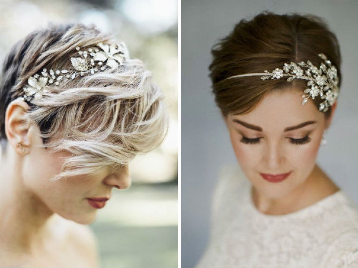 penteado para noiva cabelo curto