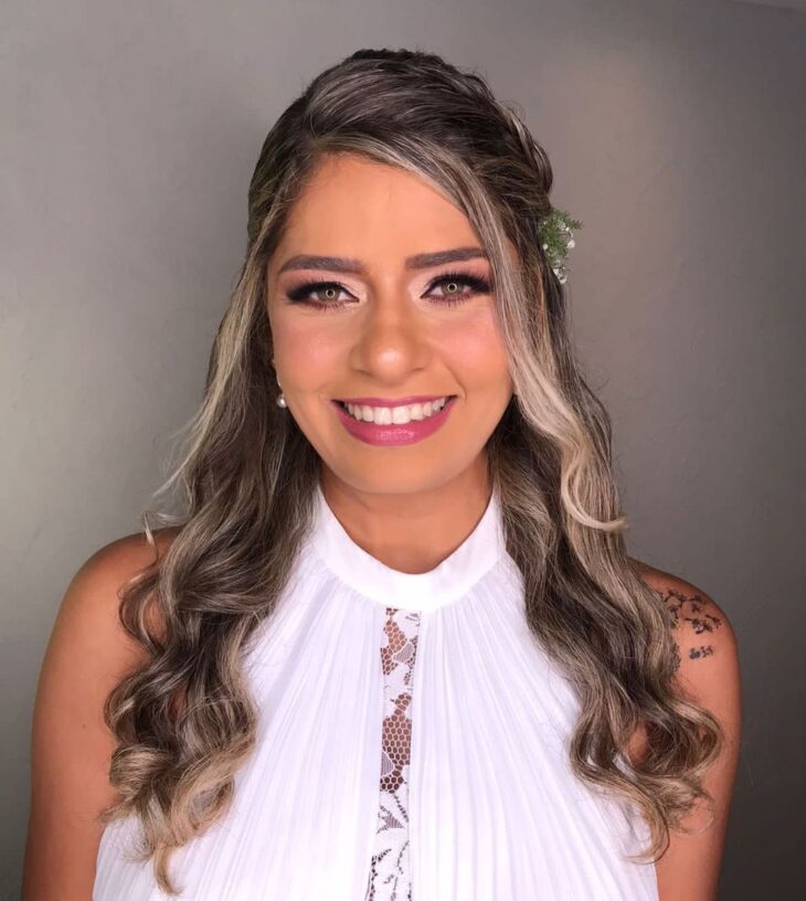 penteado para noiva civil