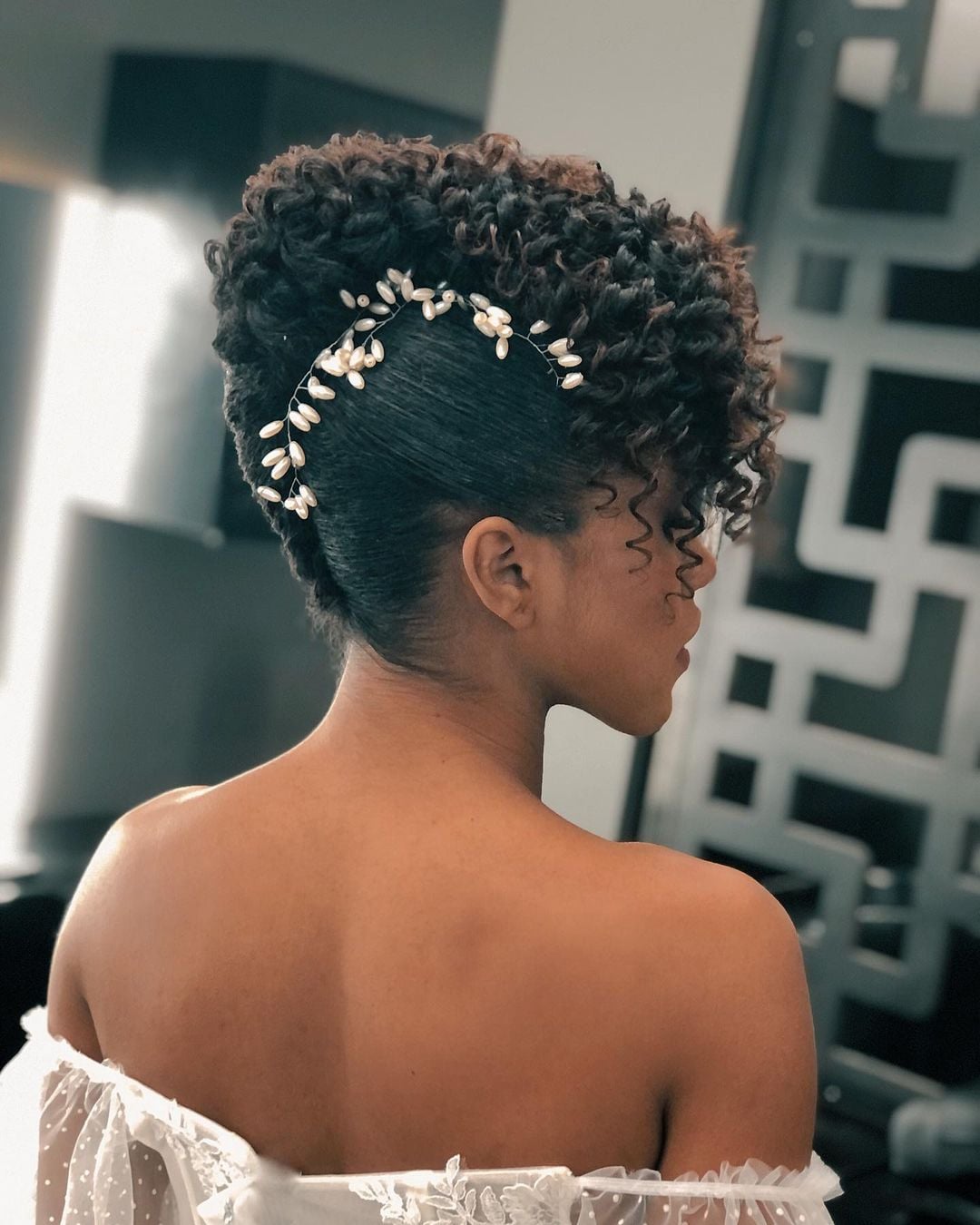penteado para noiva de cabelo curto