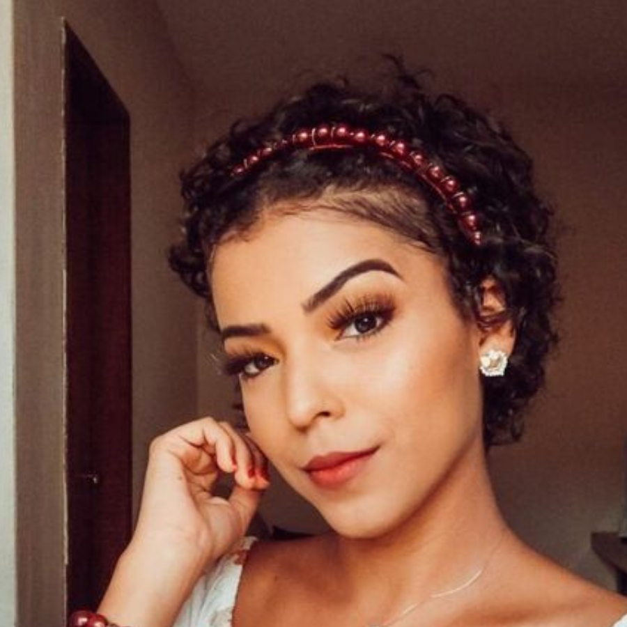 penteados cabelo curto ondulado