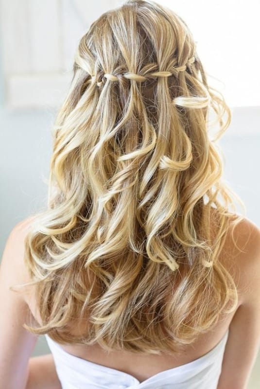 penteados para madrinha cabelo médio com trança