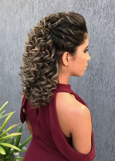 penteados para casamento no campo