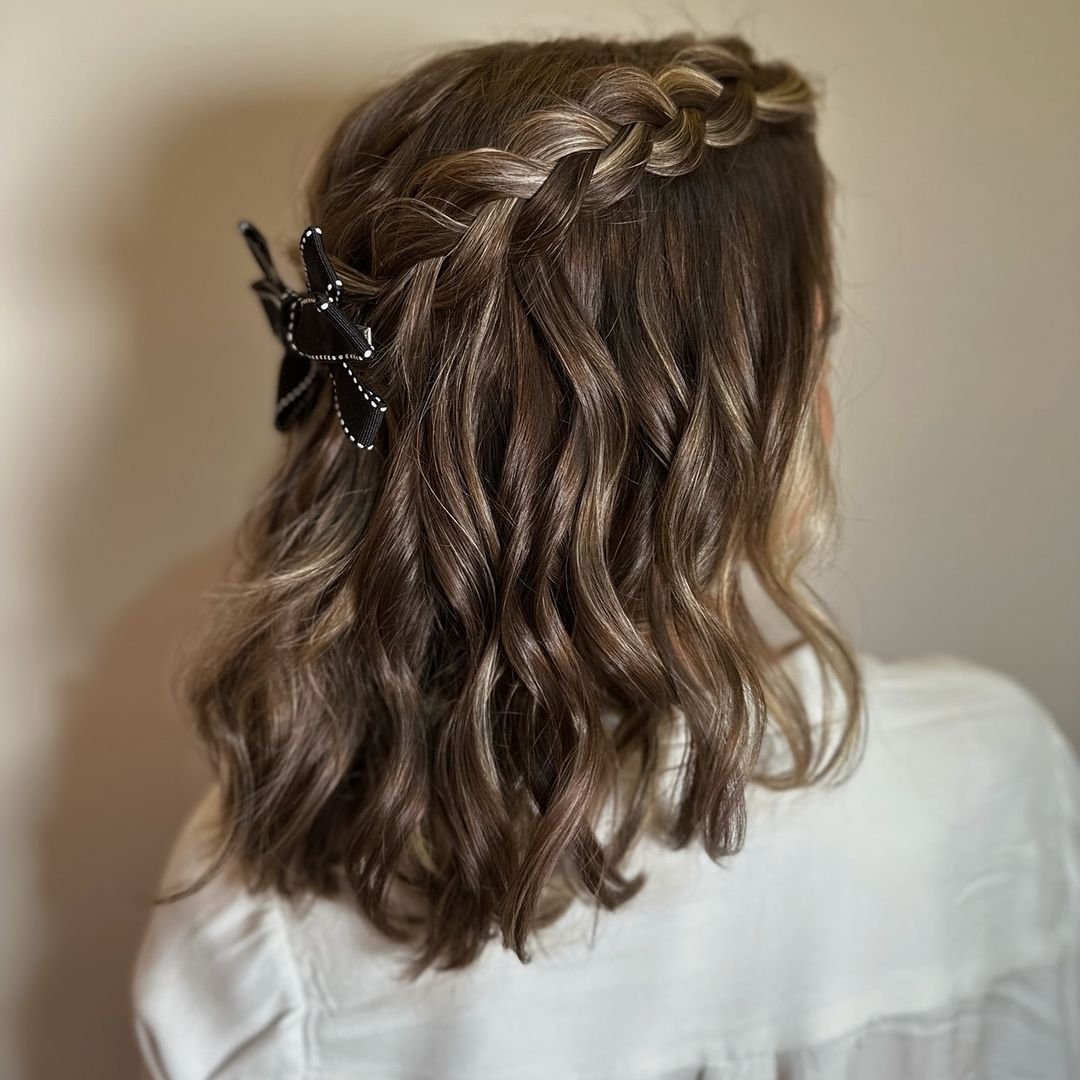 penteados para madrinhas de casamento à noite