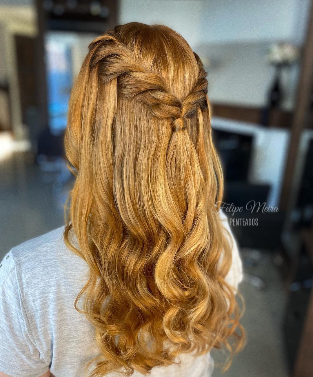 penteados com trança para casamento