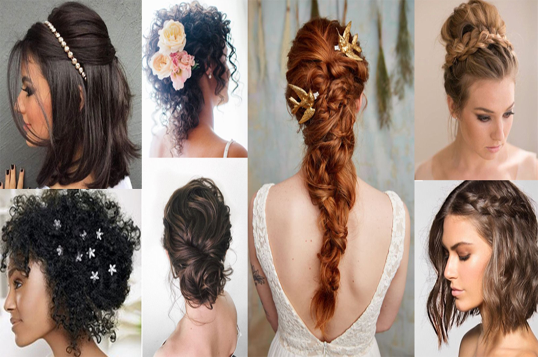 penteados com cabelo solto para casamento