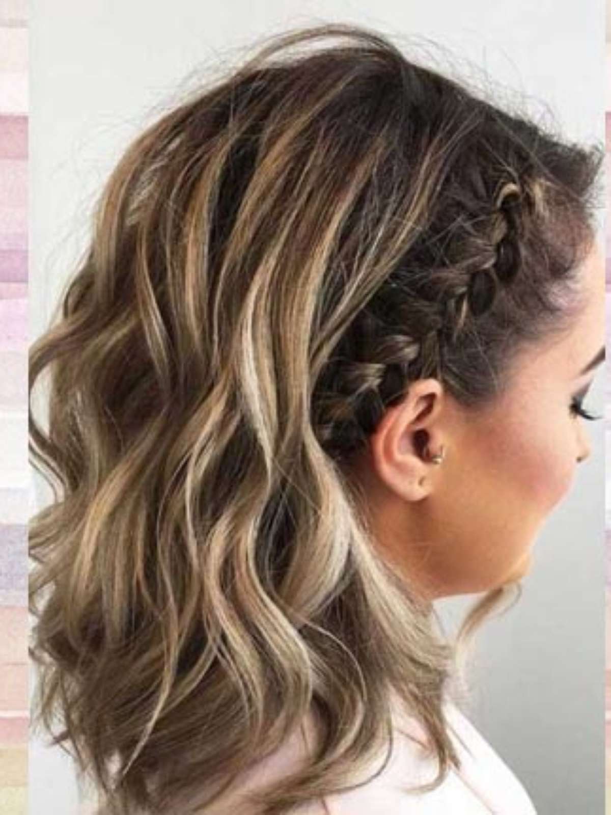 penteado semi preso vs rabo de cavalo cabelo liso curto