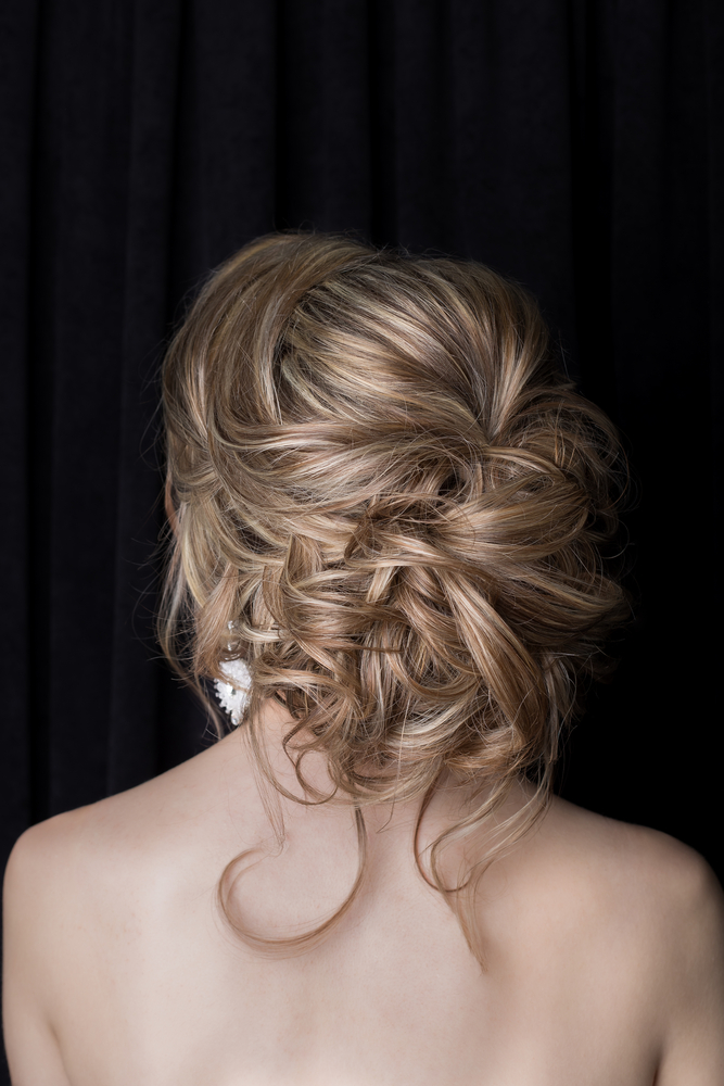 penteados para casamento cabelo médio com coque