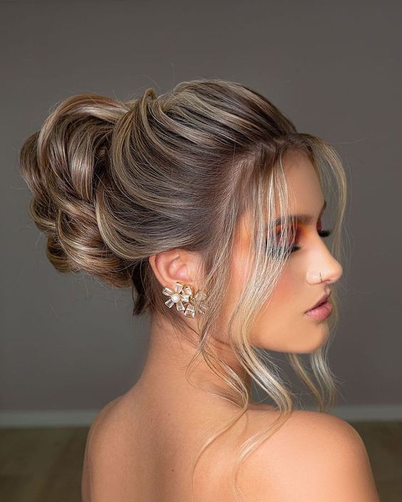 penteados para casamento cabelo médio com trança