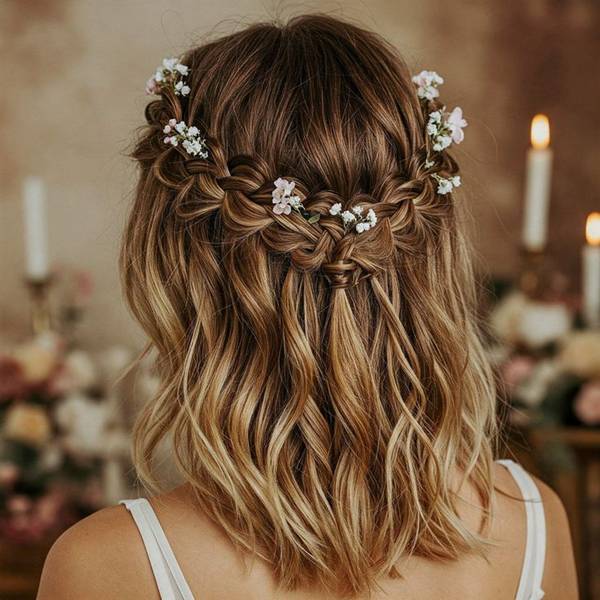 penteado casamento civil com véu
