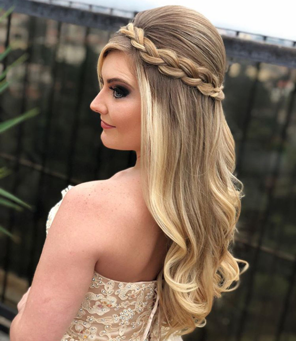 penteado casamento civil profissional