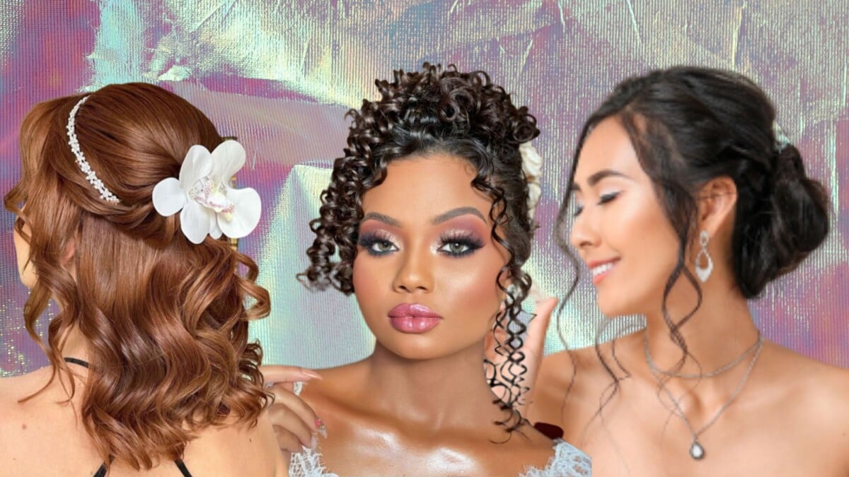 Tendências de Penteados Cacheados para Noivas 2025/2026