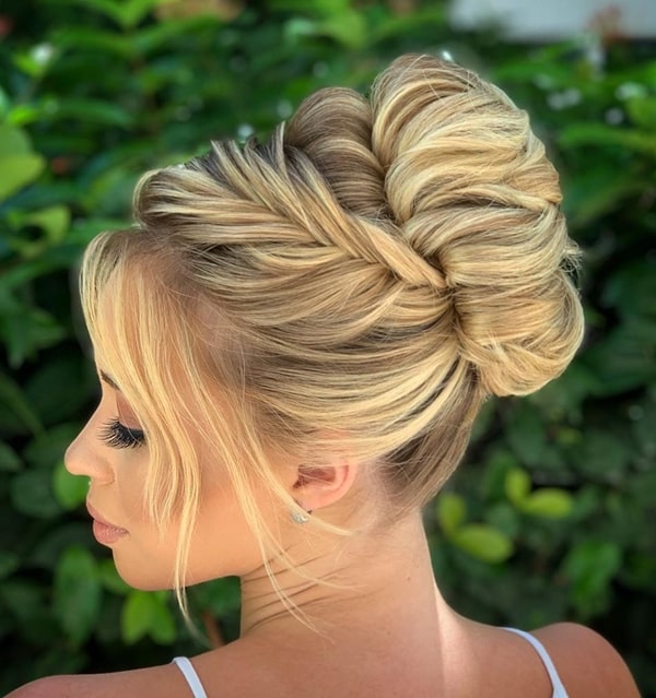 penteados para madrinha cabelo curto bob
