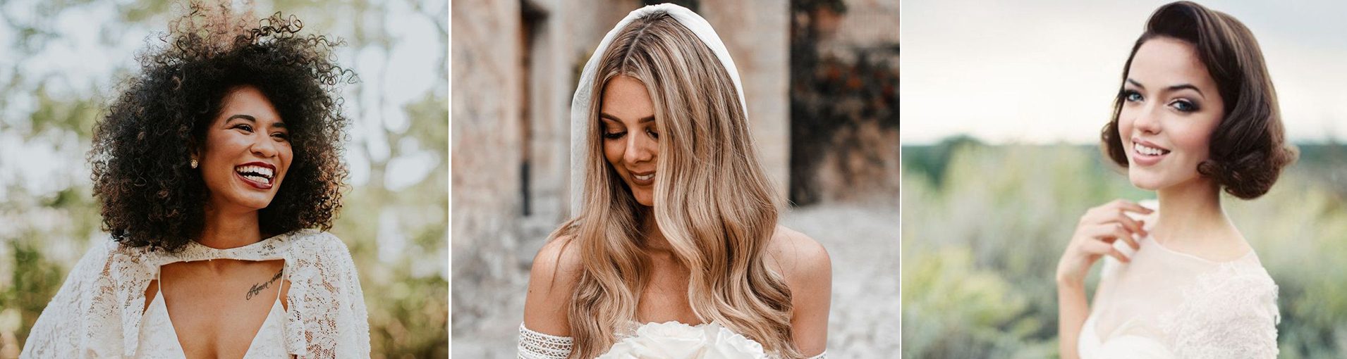 penteados para noiva solto