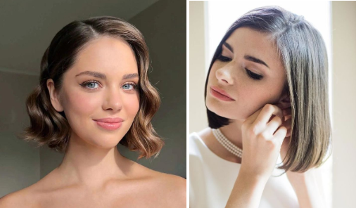 penteados para noivas cabelo curto