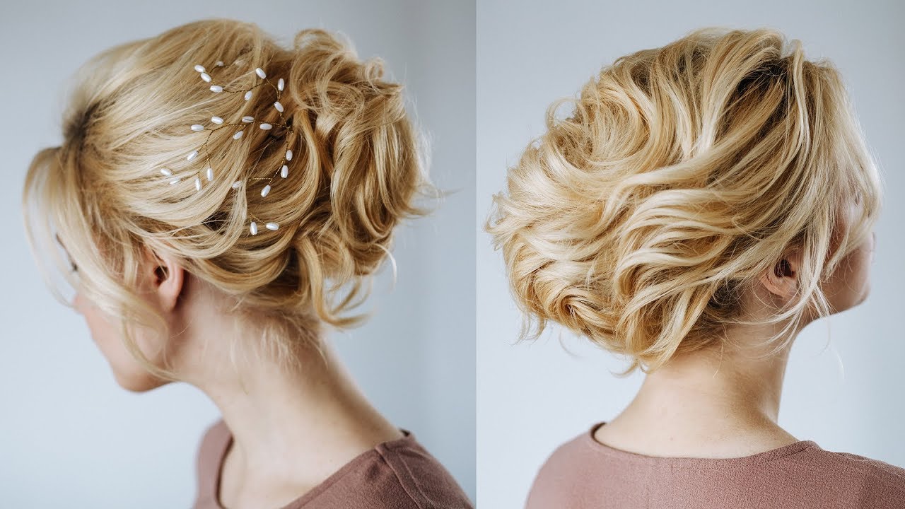 penteados presos em cabelos curtos