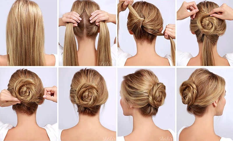 penteado semi preso vs coque para madrinha qual escolher