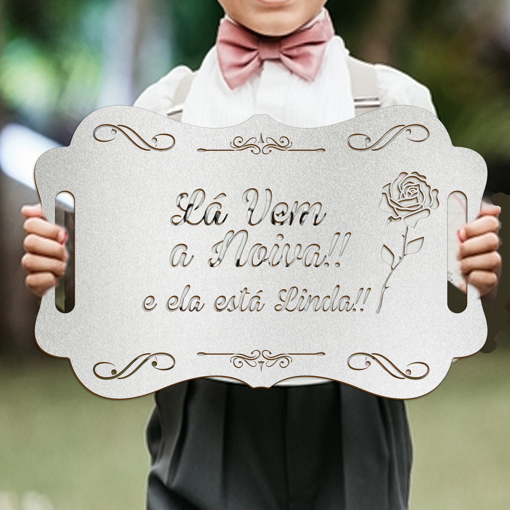 placa casamento personalizada