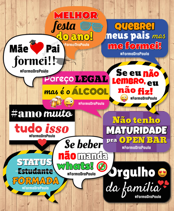 Plaquinhas Personalizadas: Dicas para Aniversários e Formaturas