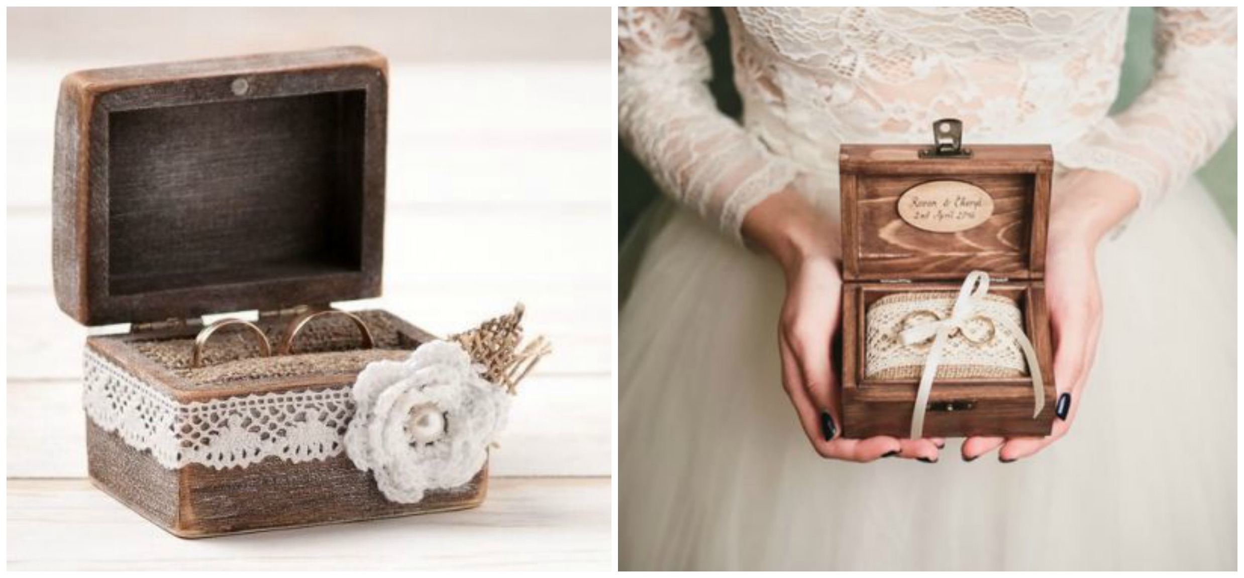 quanto custa um porta aliança rústico madeira personalizado