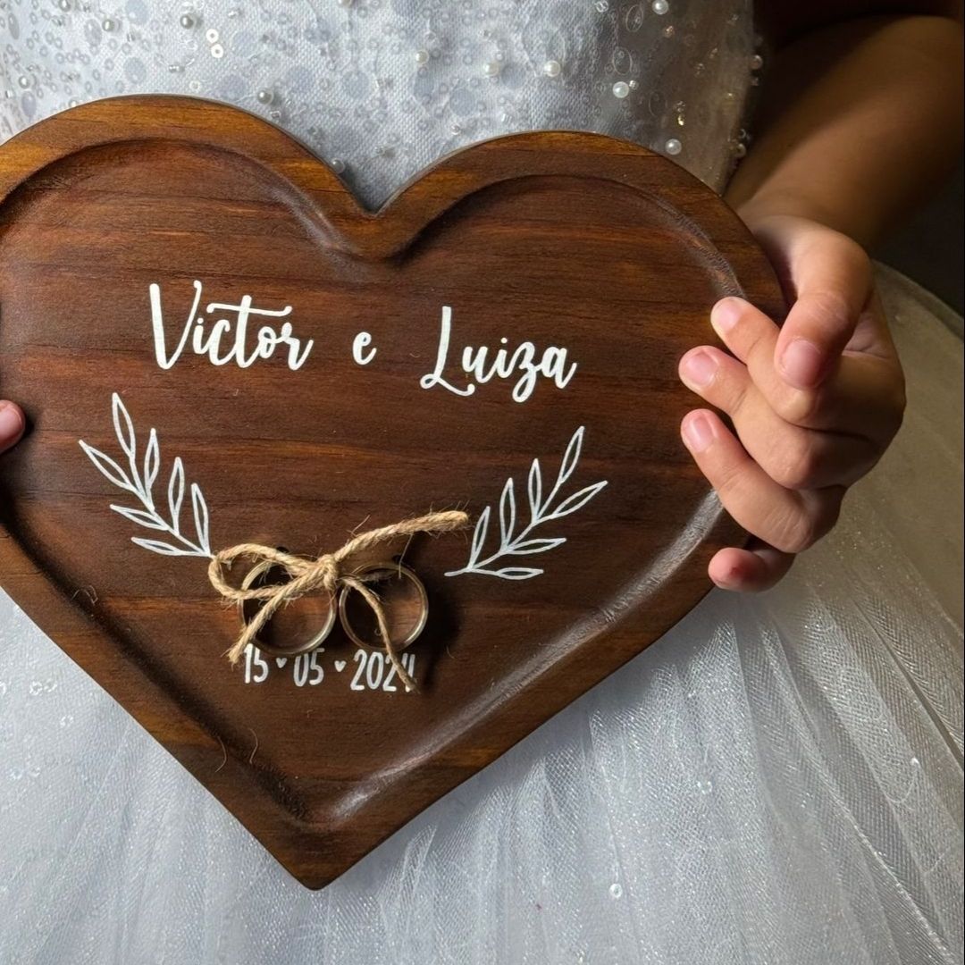 suporte para alianças