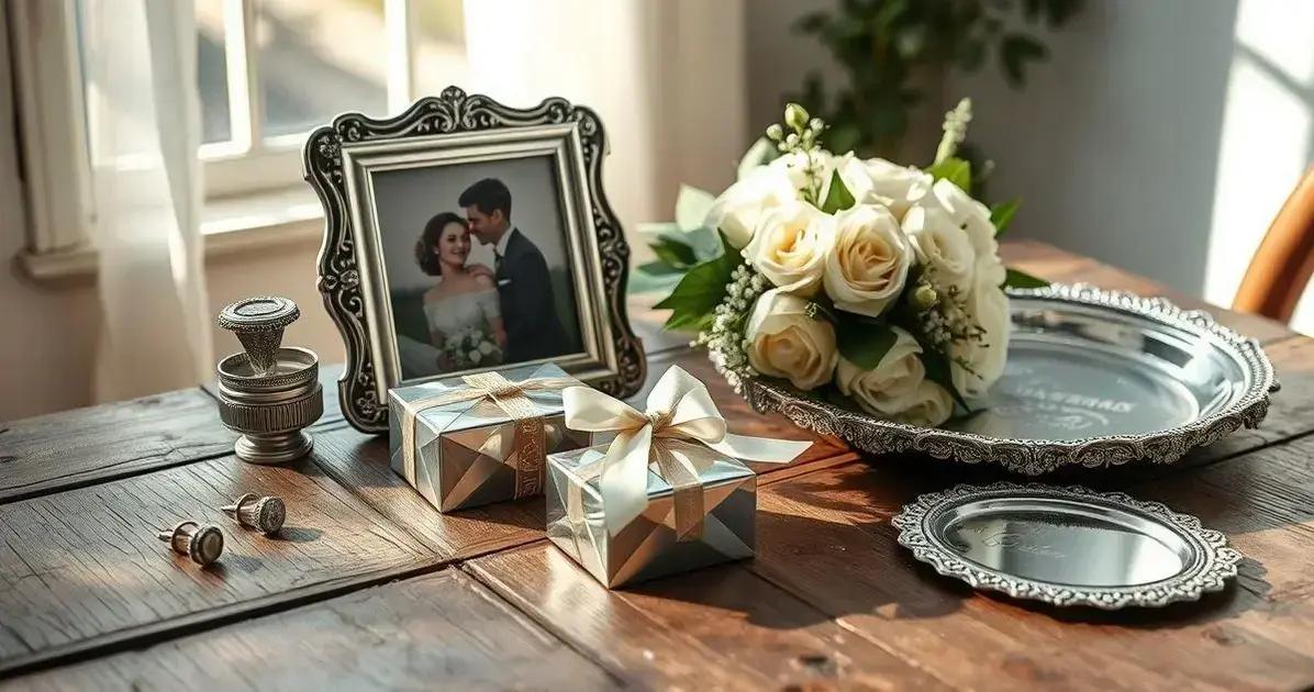 ideias de presentes criativos para bodas de prata