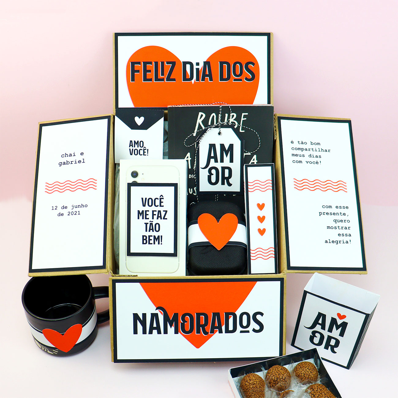 presente criativo dia dos namorados personalizado