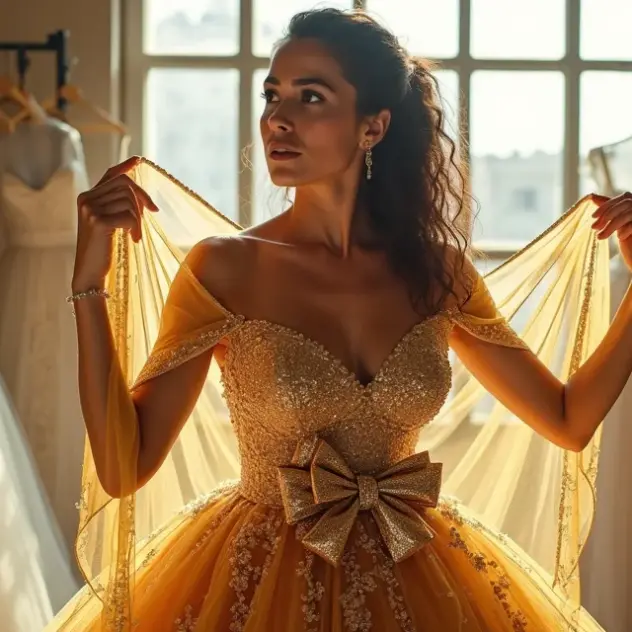 principais erros vestido noiva dourado evitar