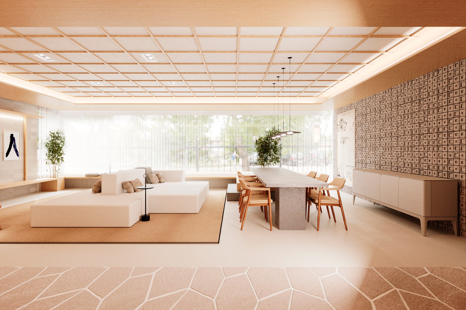 projeto 3D de decoracao