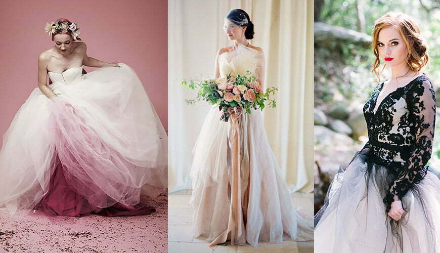 Além do Branco: Descubra as Cores de Vestido de Noiva que São Tendência em 2025