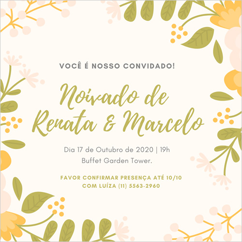 erros comuns ao fazer lista de convidados noivado