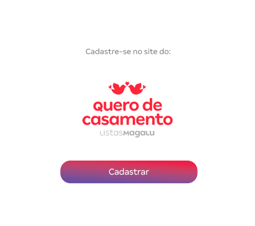quero de casamento login