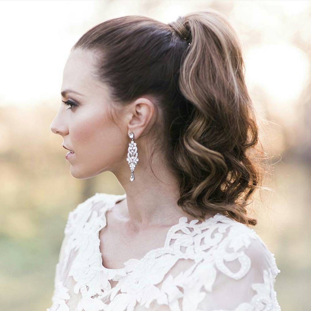 rabo de cavalo para noiva