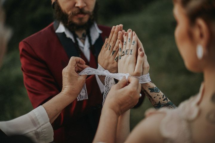 ideias criativas ritual quatro elementos casamento