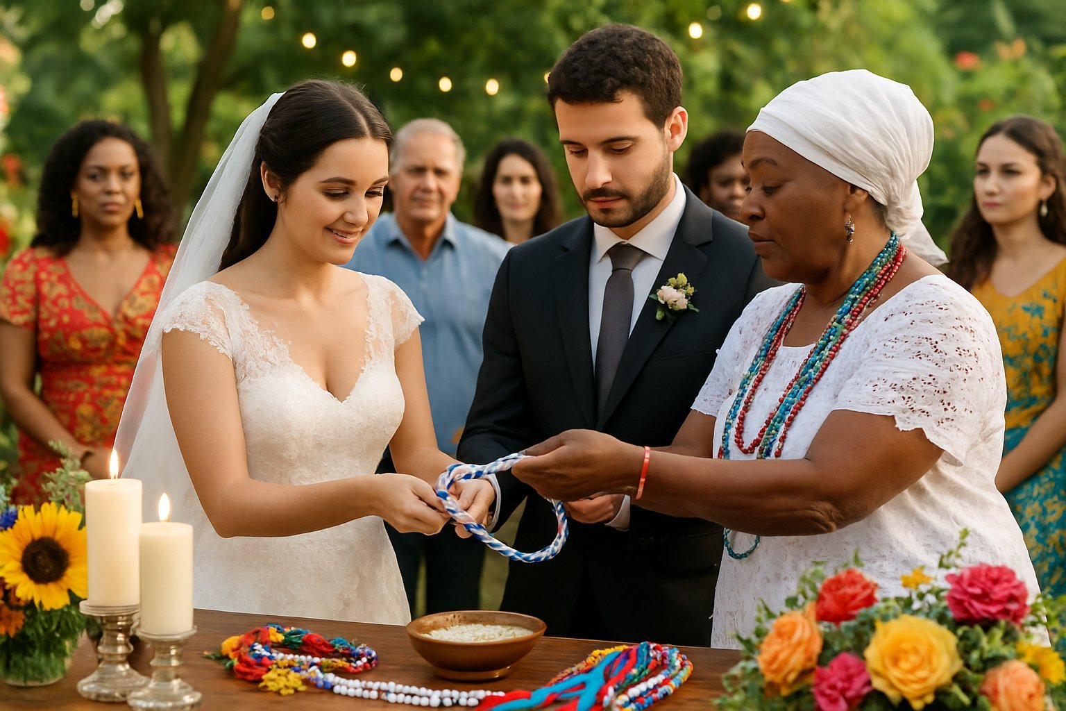 como adaptar ritual dos quatro elementos para casamento civil