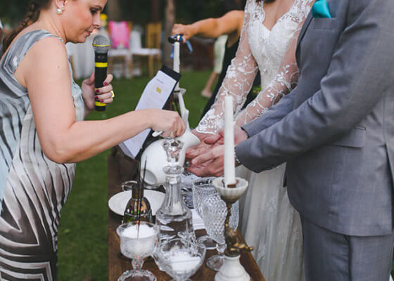 como adaptar ritual dos quatro elementos para casamento civil