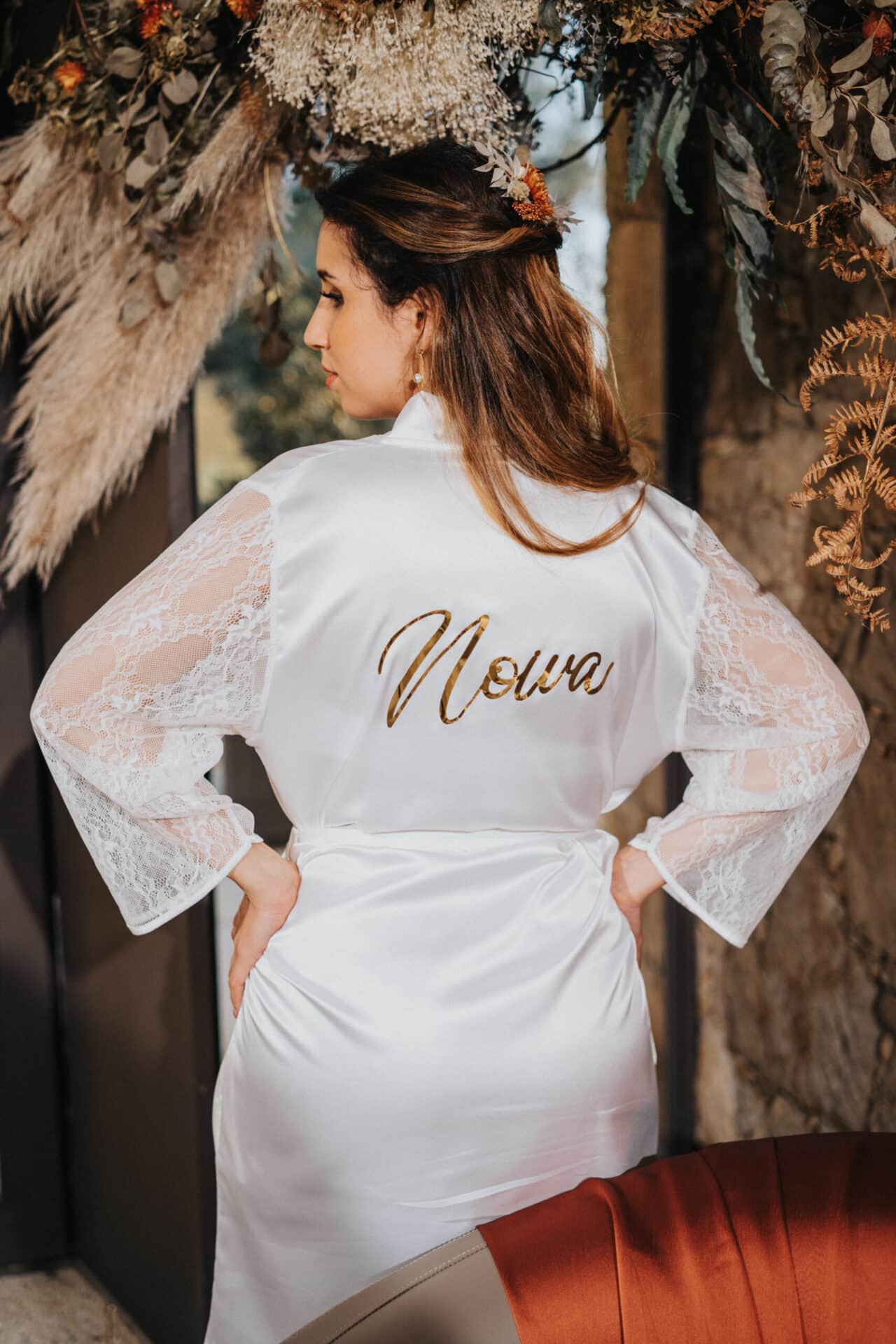Robe de noiva off-white