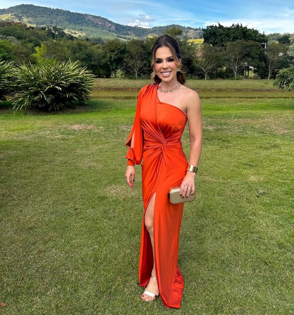 cores para vestido de convidada 2026