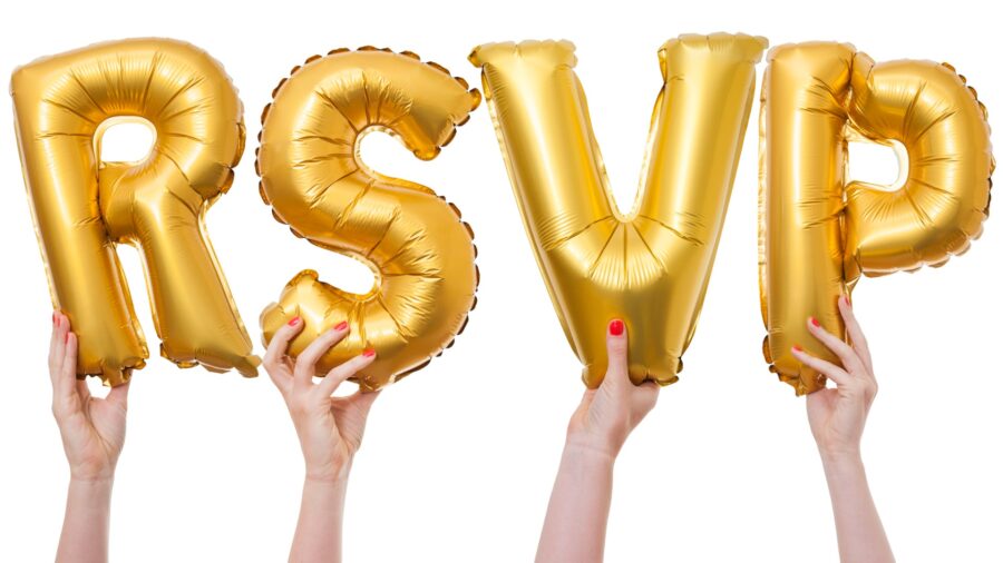 o que significa RSVP em um convite