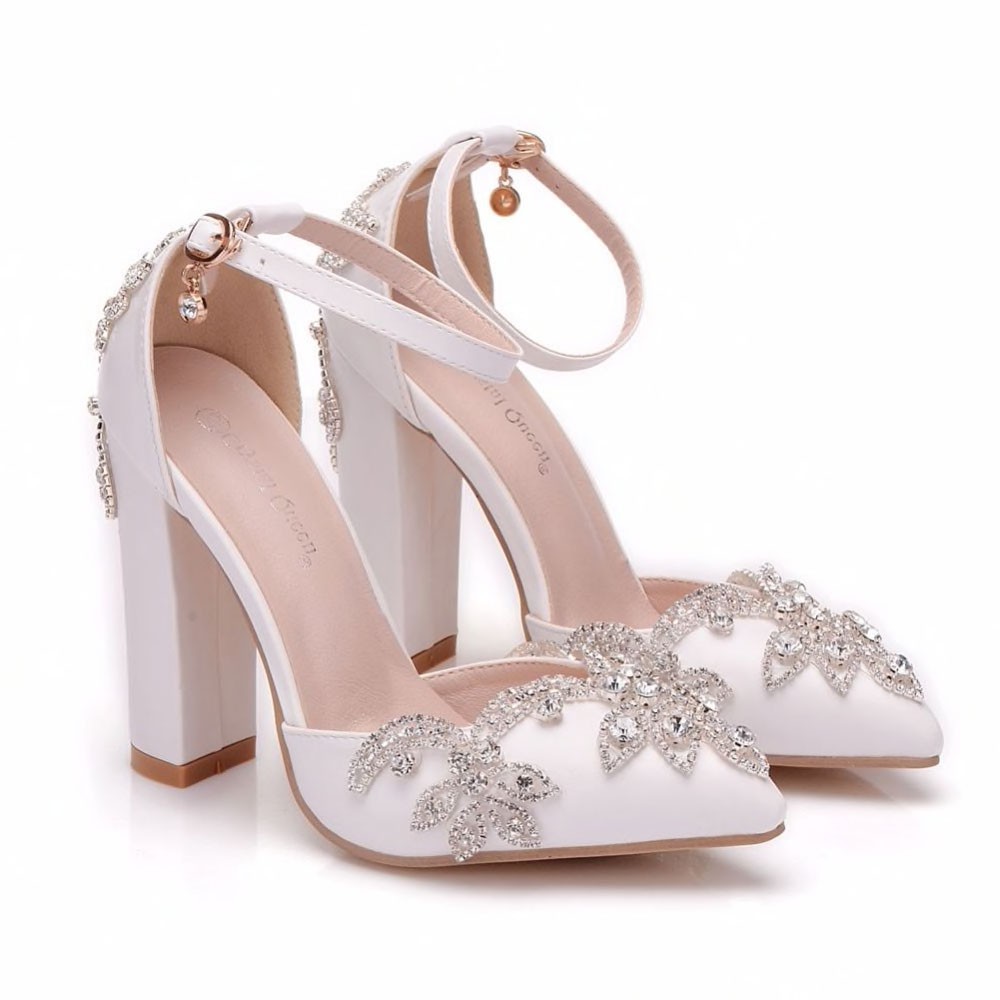 sapato de noiva com glitter