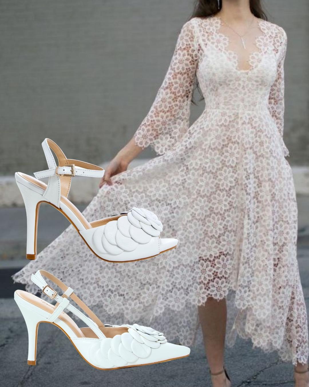 sandália de noiva salto bloco vs salto fino qual escolher